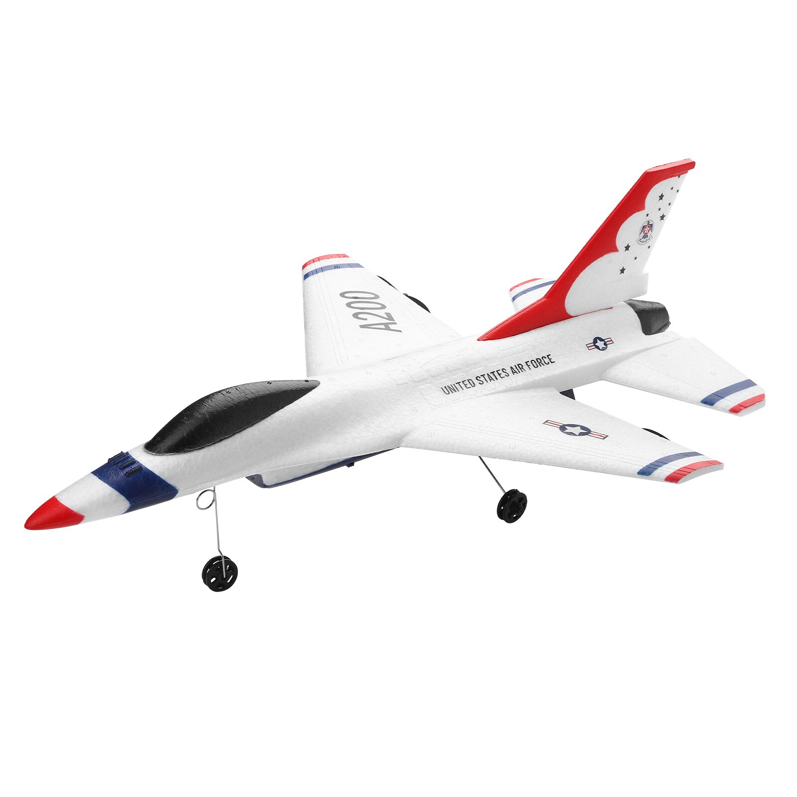 Wltoys XK A200 F-16B EPP RC Airplane 2.4GHz 2CH RC Plane 15mins Flying Time Six-axis RC Flight Toys for Kids Boys