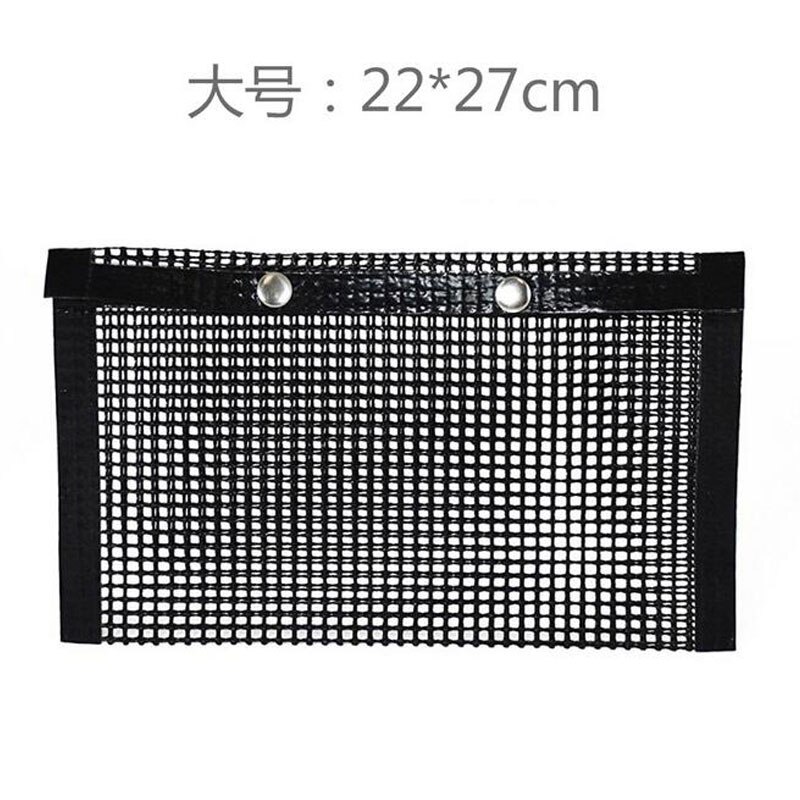 Bbq grill mesh bag gjenbrukbar non-stick grill pose bakeplate liners matter rutenett utendørs piknik verktøy bbq tilbehør: L