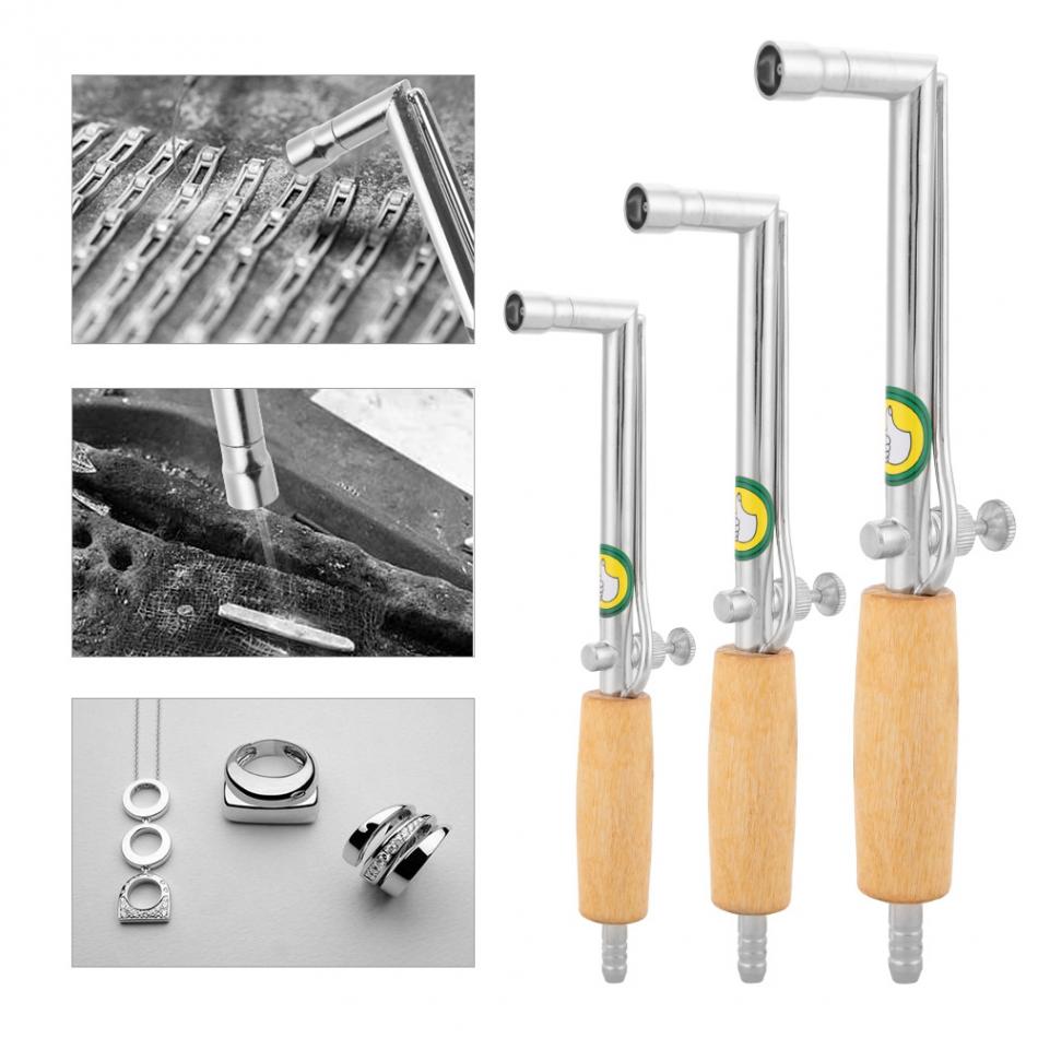 Adjustable Flame Gas Welding Torch Solder with Wood Handle Jewelry Making Torch Soldering Tools Good Jewelry Tools &amp; Equipments