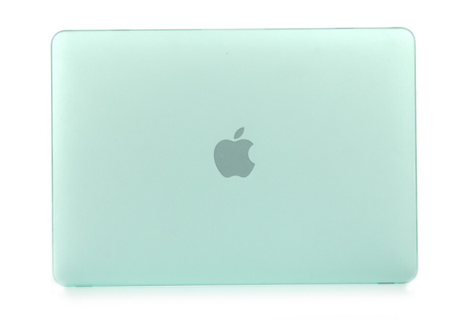 Case for Apple Laptop,Rubberized(Matte) Hard Cover For Mac Book White 13" MC 516 MC207 A1342 Free Keyboard Cover: Green