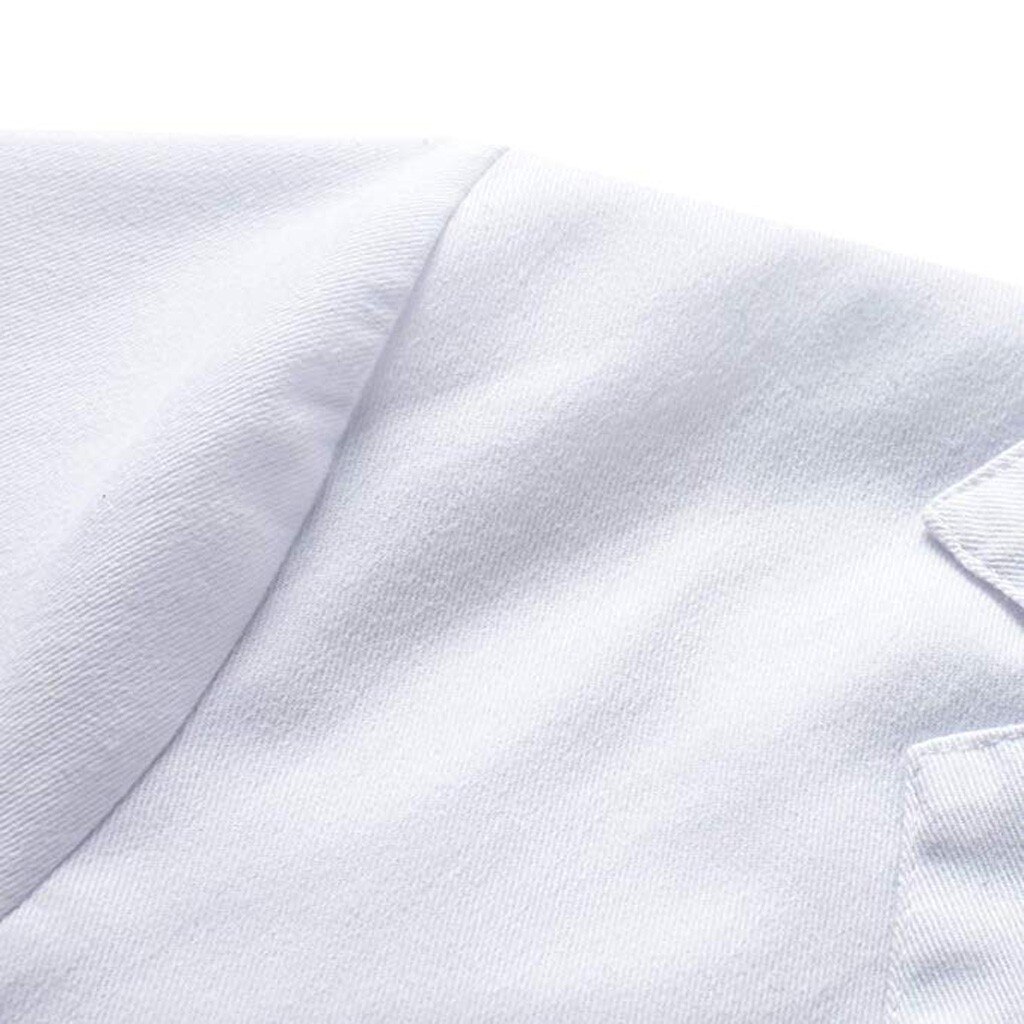 Girls Boys Coat Children Nurse Clothing for Kids Costume Casual Pocket Long Sleeve Solid Color Coat Girl Windbreaker Outfits