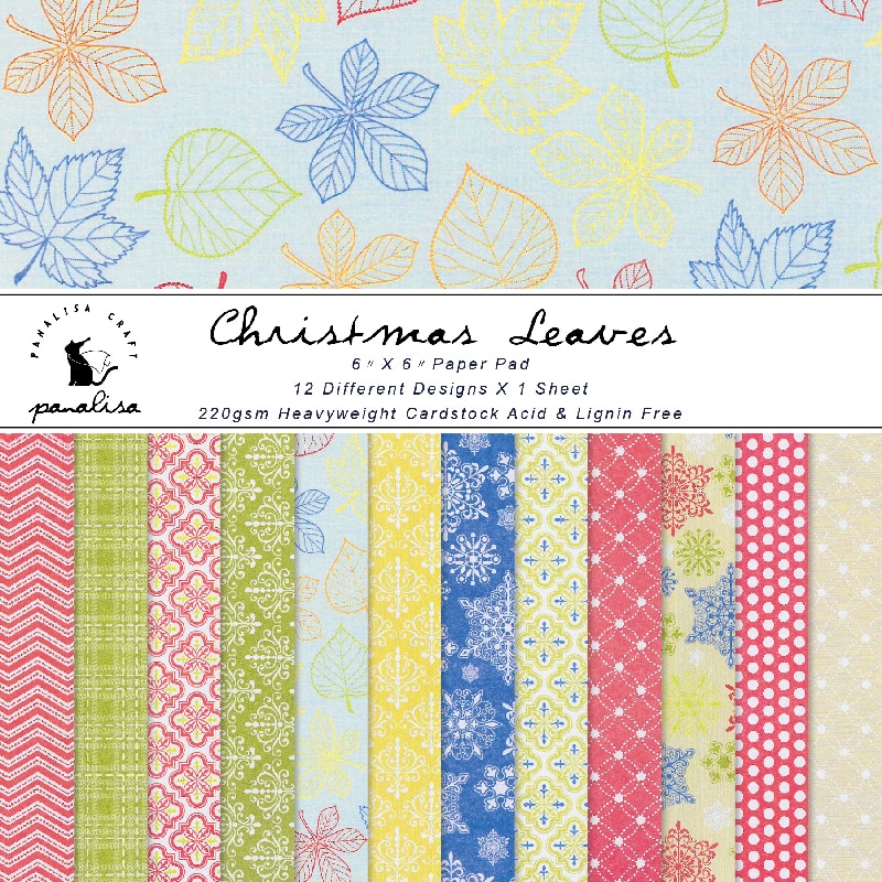 Panalisacraft 12 sheet 6"X6" Vintage Basic patterned paper pad Scrapbooking paper pack handmade craft paper craft Background pad