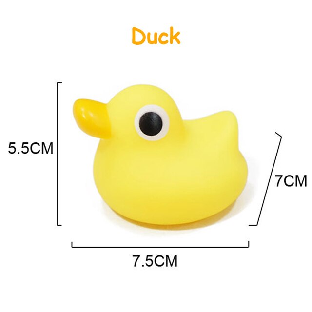 Giocattolo da bagno per bambini bambini carino anatra rana spruzzo d&#39;acqua Sprinkler bagno Sprinkling Shower nuoto spiaggia giocattoli d&#39;acqua per regalo per bambini: big duck