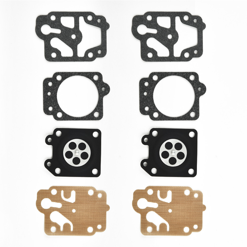 2Set Membraan Carburateur Reparatieset Voor Carburateur Bosmaaier Trimmer BT3342 Voor Shark M25 Bosmaaiers Grasmaaier Tuin gereedschap