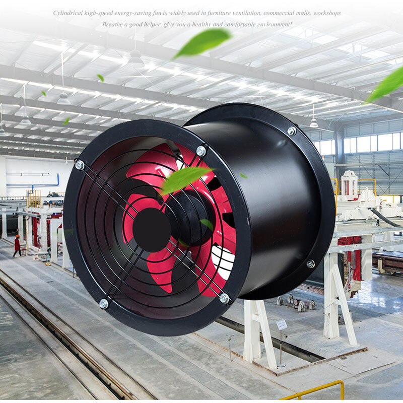 Kitchen Bathroom Strong power exhaust Fan Wall Mounted Ventilation fan Air Ventilator Metal вытяжка для кухни EF17