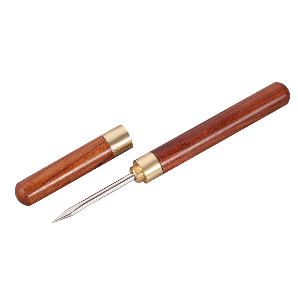 1Pcs Sandalwood Tea Knife Needle Pick With Wood Handle Puer Tea Tools Cone Needle Breaking Prying Tea Brick Tool: B