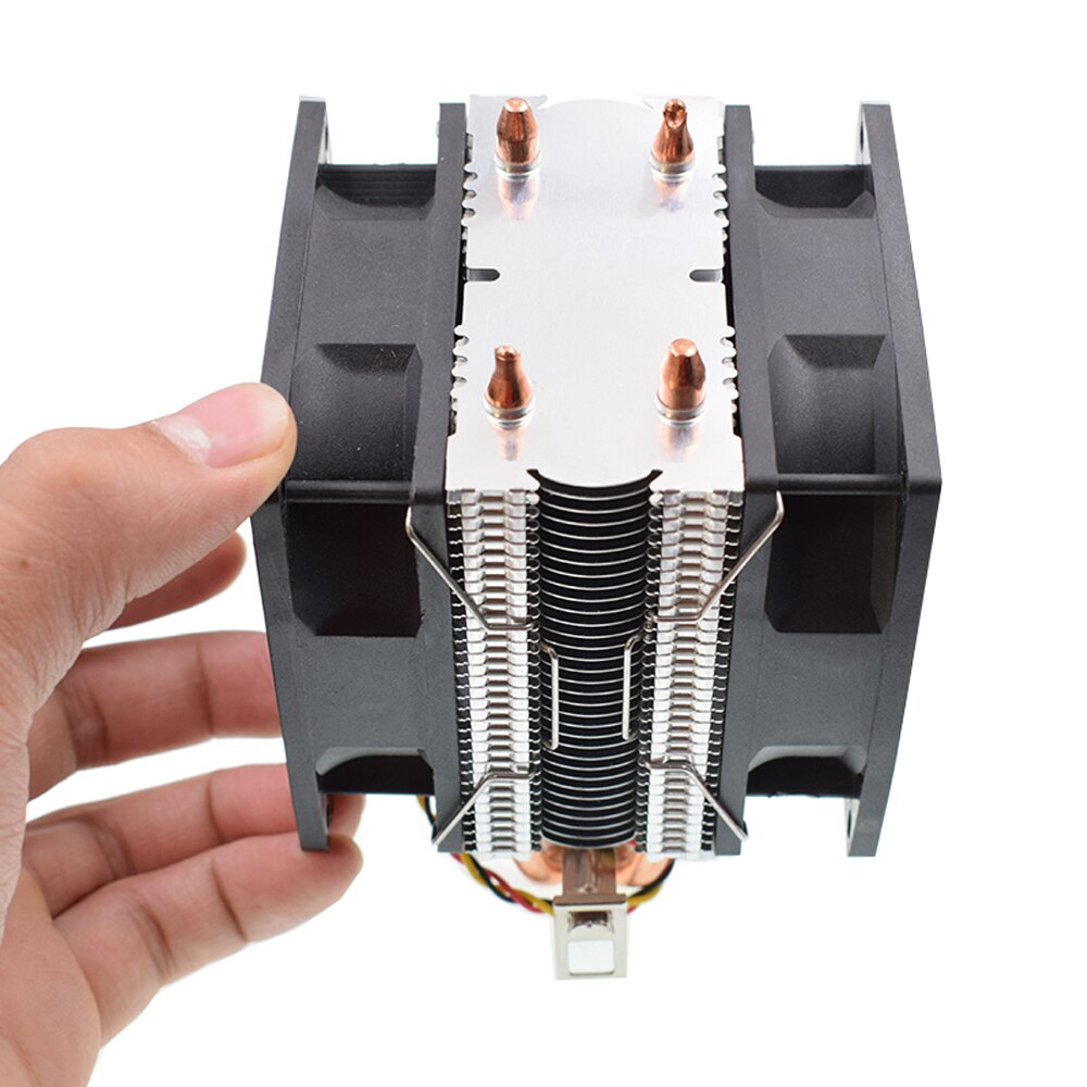 Cscsd fan fastener stål wire lås computer vært cpu radiator fan fast lås fastener 12cm clip fjeder stål krog