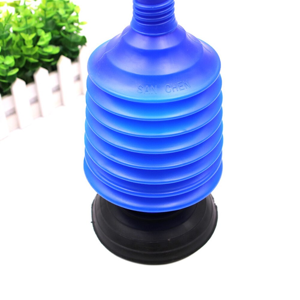 Multifunctional Bathroom Concertina Floor Drain Toilet Plunger Sink Cleaner Unblock Blue Sucker Rubber Shower Pipe Durable