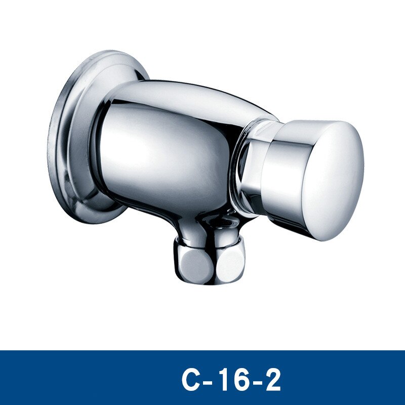 Brass Concealed Urinal Valve Urinal Flush Valve Delay Shower Valve Switch Flush Valve Antique Brass Faucet Water-tap Outdoor: C-16-2 Brass