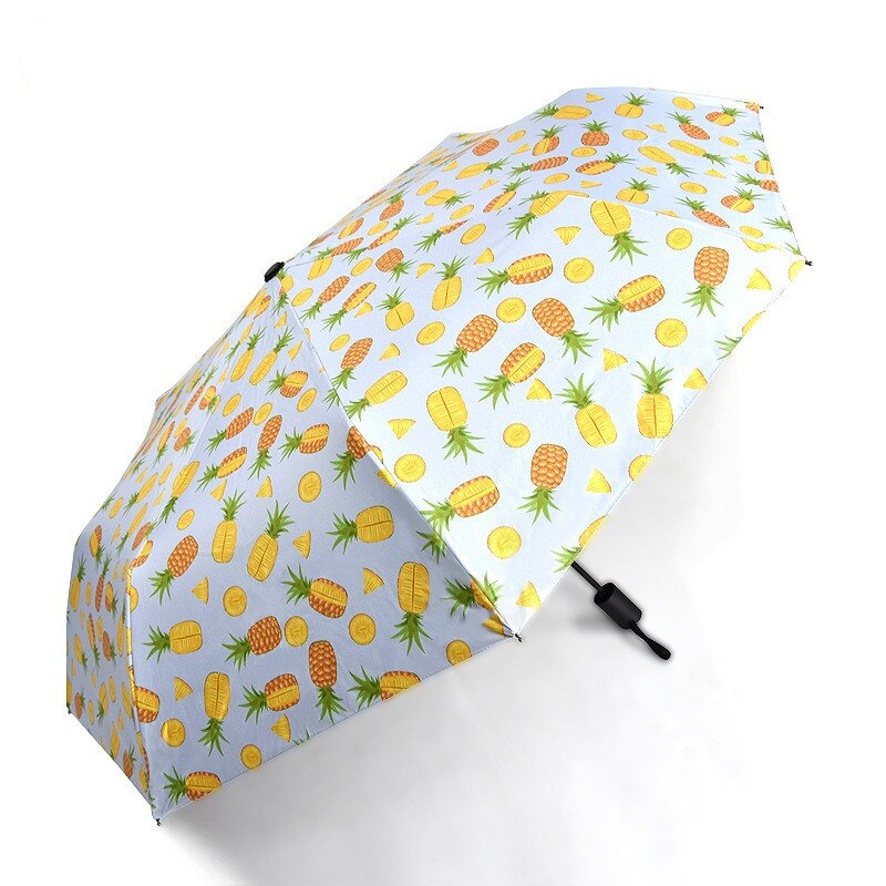 Handmatige Paraplu Voor Vrouwen Regen Travel Opvouwbare Paraplu Regendicht Regen Zon Uv Parasol Student Paraplu