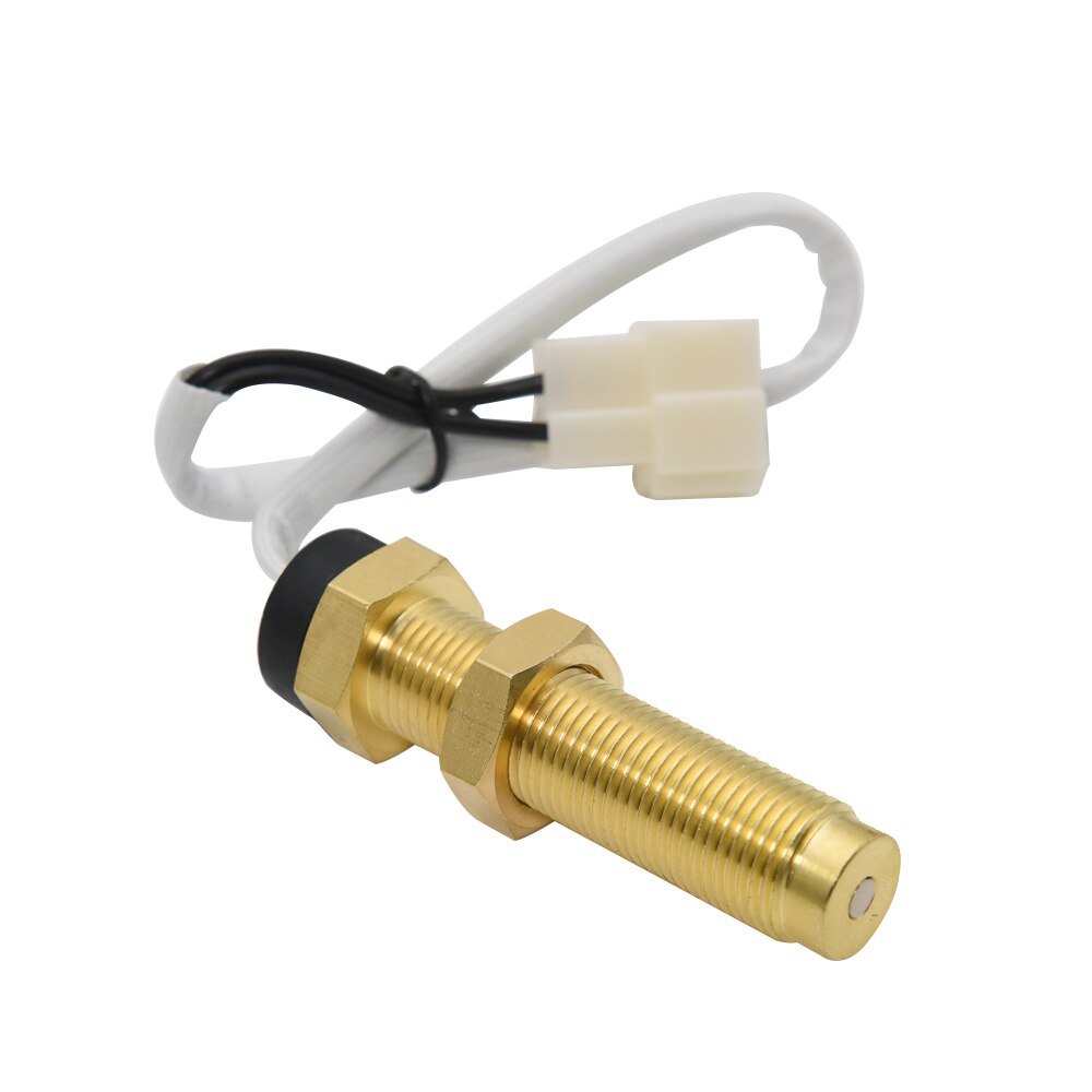 3000 RPM Tachometer Gauge Tach Sensor REV Counter with Hour Meter 85mm Gasoline Diesel 12V 24V Red LED Tacho Sensor M16 M18