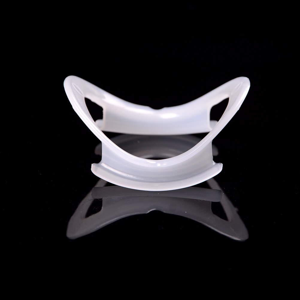 White O Shape Mouth Lip Opener 1PC Dental Intraoral Cheek Lip Retractor Orthodontic Teeth Protector For Boxing