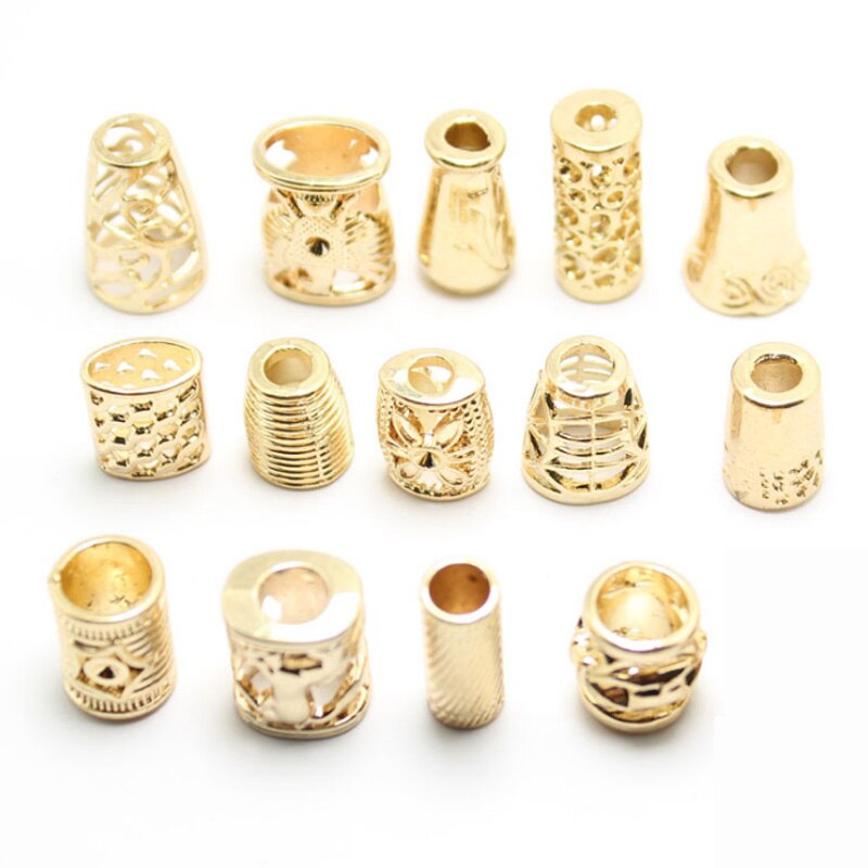 Boucle de suspension en métal de , corde à porter, cordon décoratif, verrouillage du point d'extrémité du cordon, accessoires pour vêtements de bricolage multi-styles, 100 pièces