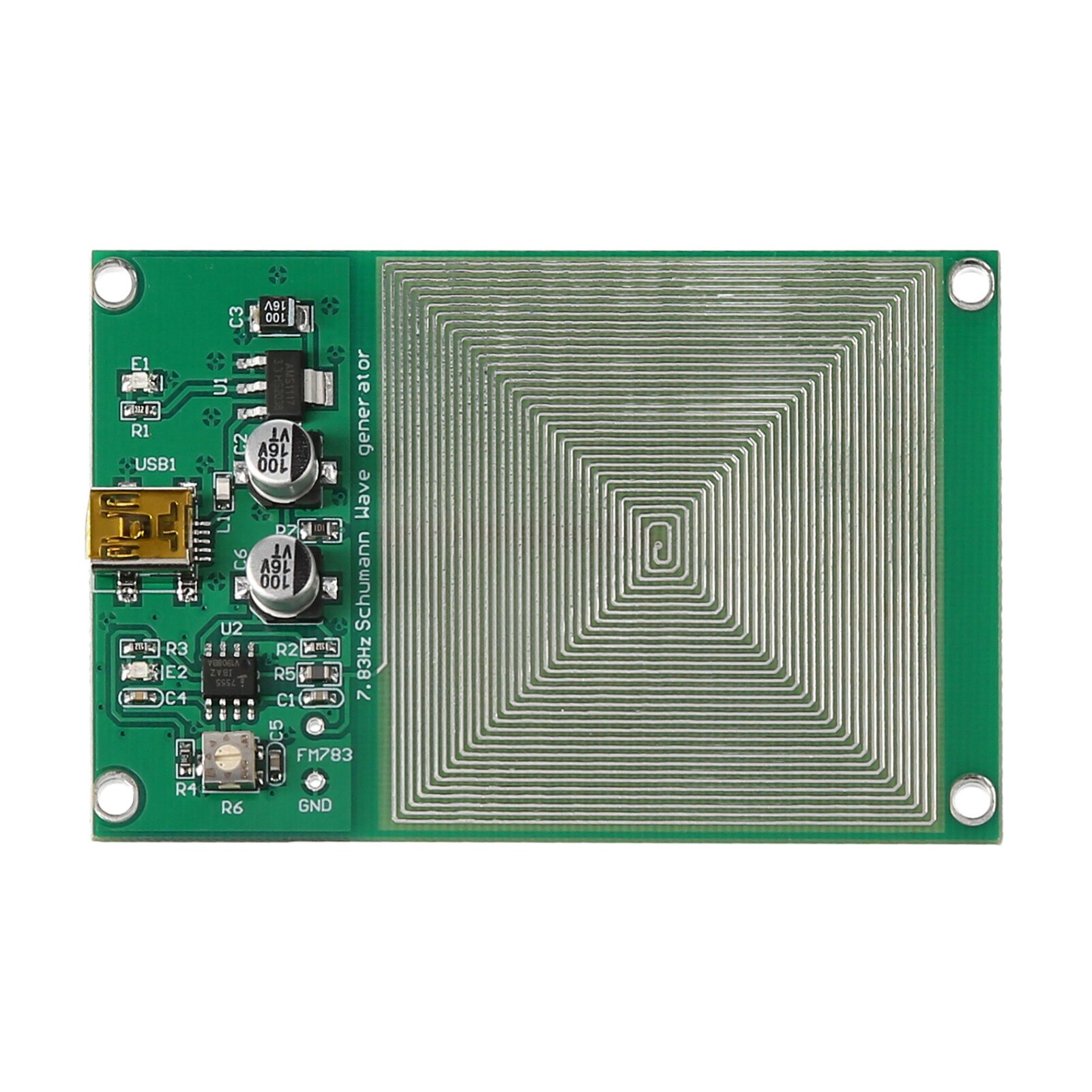 Schumann Resonance 7.83HZ Ultra-low Frequency Pulse Generator Schumann Wave Generator Audio Resonator