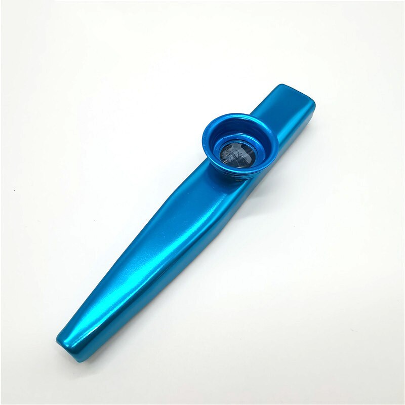 1pc Metal Kazu Flute Flute Harmonica Beginners Children Adult Party Musical Instrument Children Toy Kazoo: 04