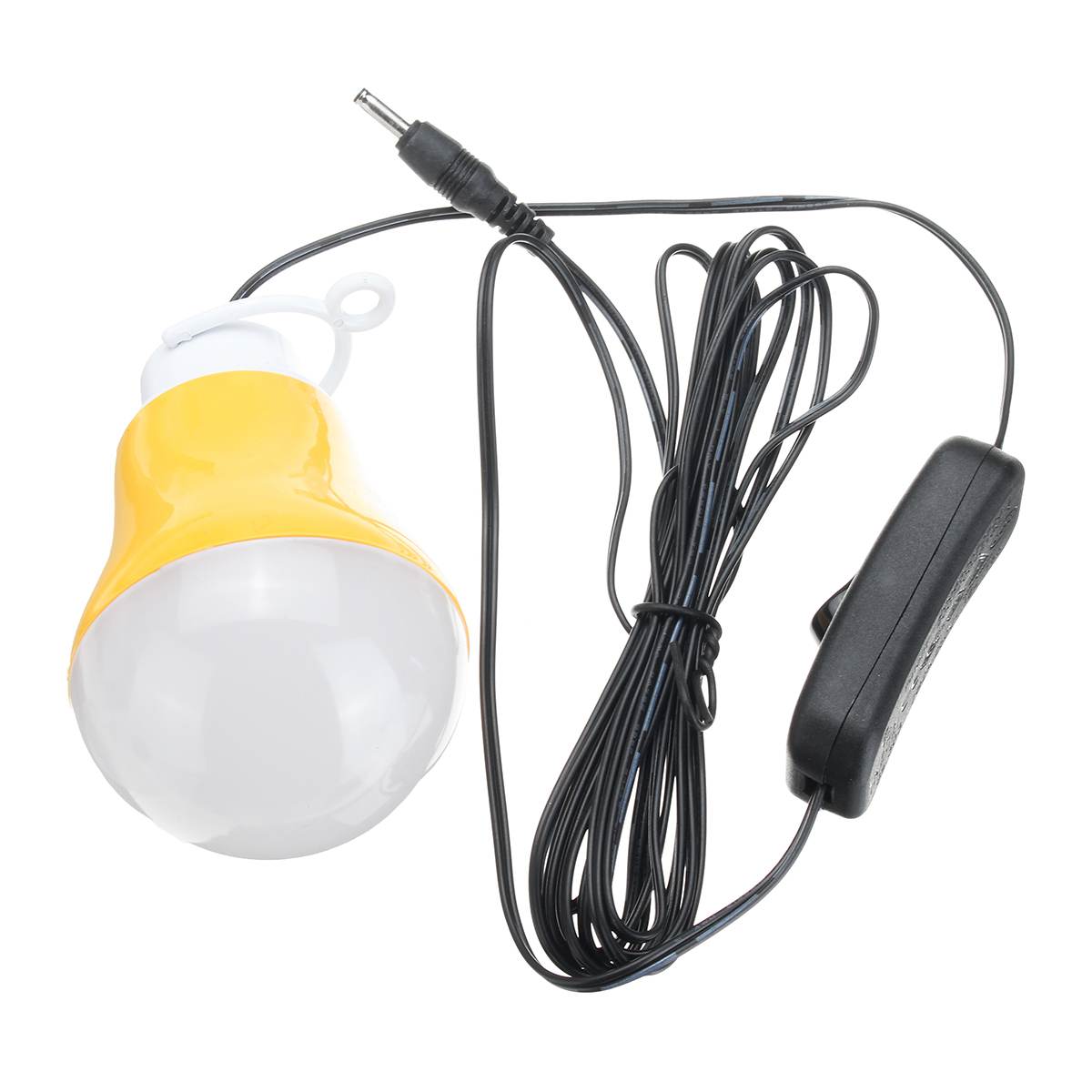 Leory Solar Panel Portable Home Outdoor DC 9V 3W Solar Panels Battey Charging Generator Power Generation Energy + 2 x 1W Bulb