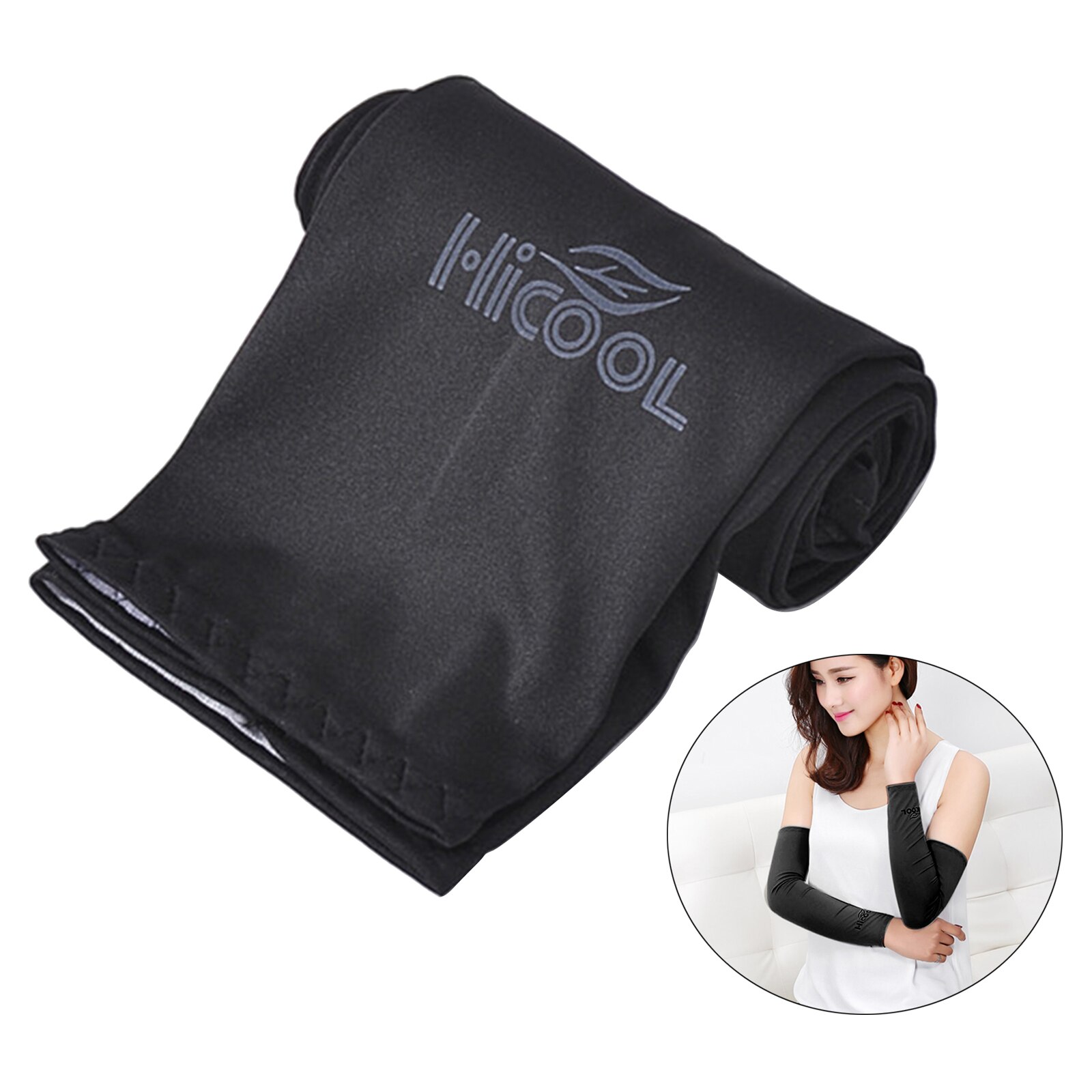 UV Sun Protection Cooling Arm Sleeves UPF 50+ Cycling Golf Outdoor Sports Arm Protector Guard- Elastic, Quick-Drying, Breathable