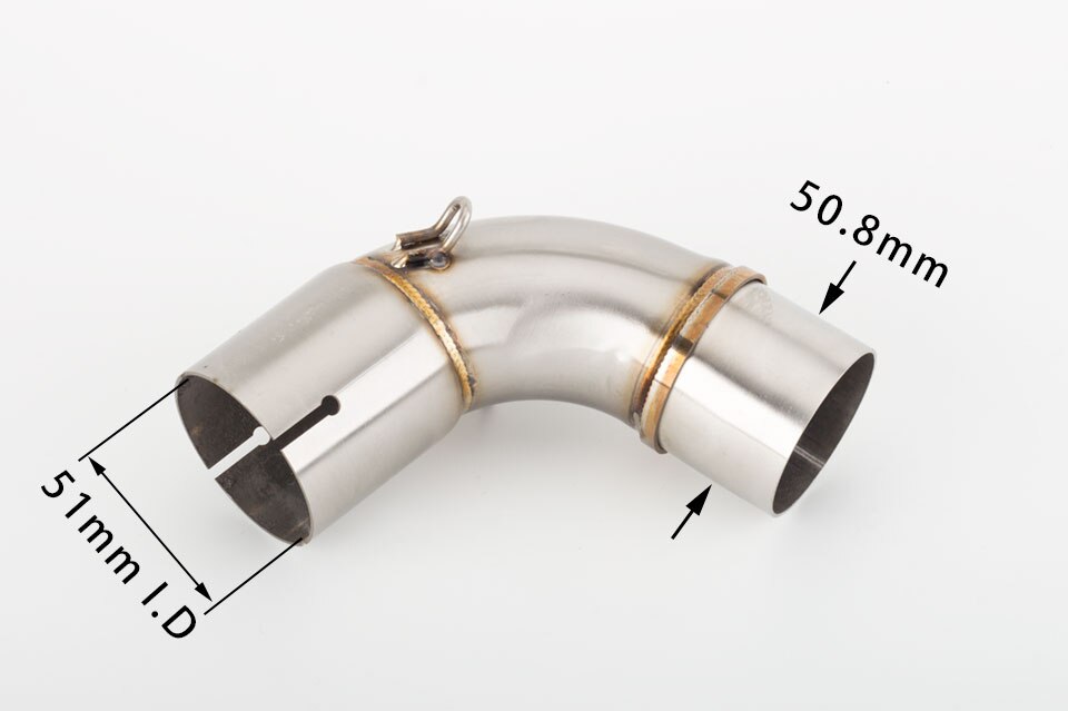 Silencieux d'échappement, pièces modifiées, pour moto CB1000R, années à , section centrale