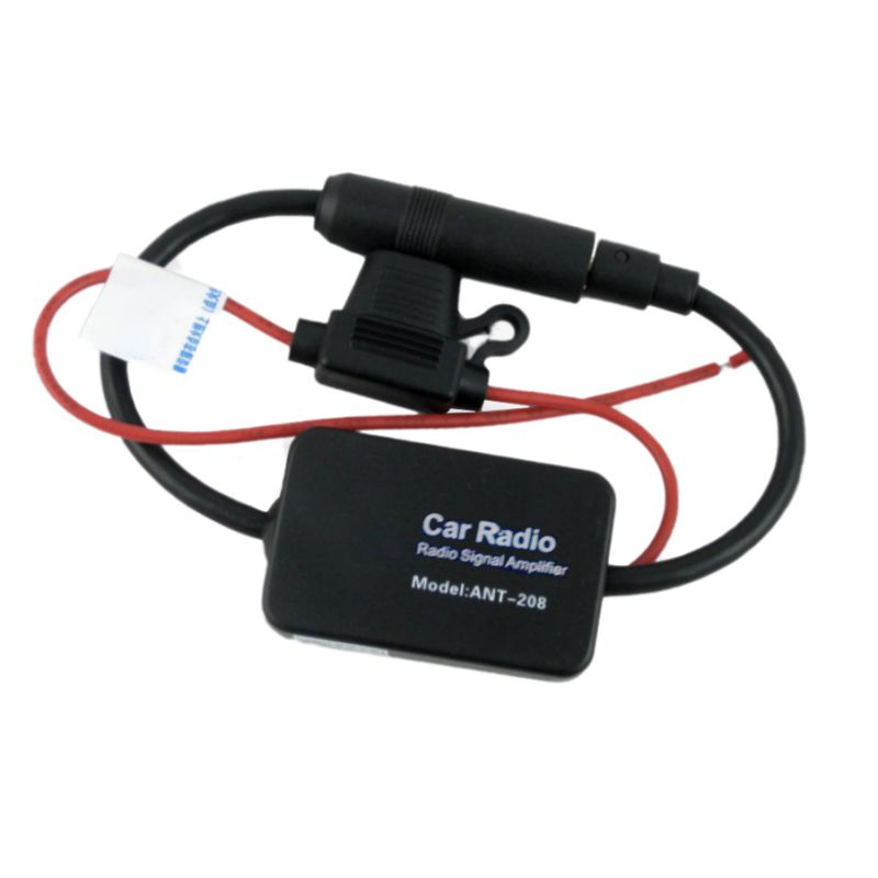 Universal 12V Auto FM Radio Antenna Signal Amplifier Booster Marine Car Vehicle Boat 330mm FM Amplifier