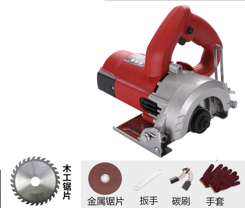 Multifunctional circular sawing machine for household stone wood wall slotting and cutting: Package B