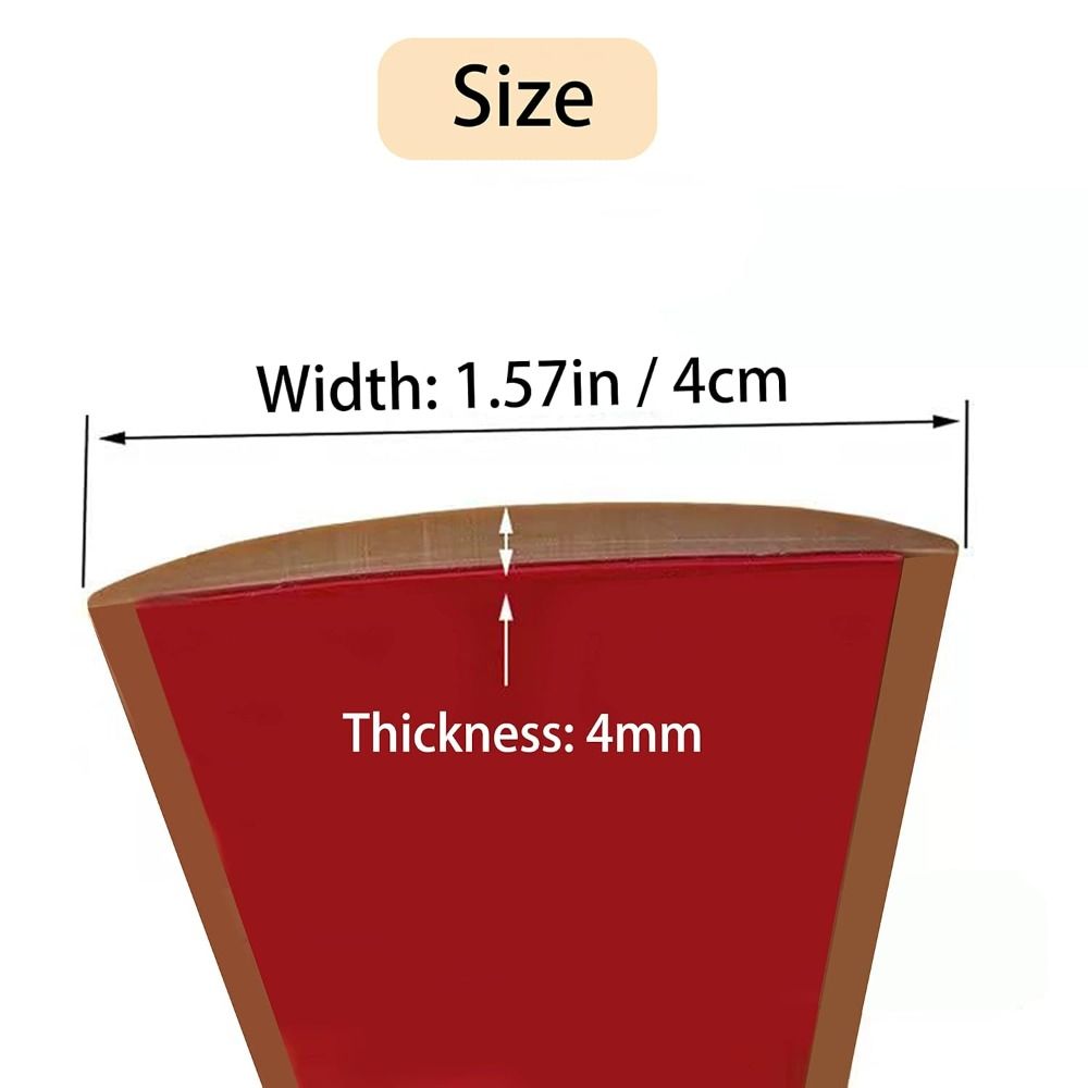 Self Adhesive Carpet To Tile Edging Trim Strip Cuttable Threshold Cover Doorway Divider Strip Wear-resistant Flat Button Strip