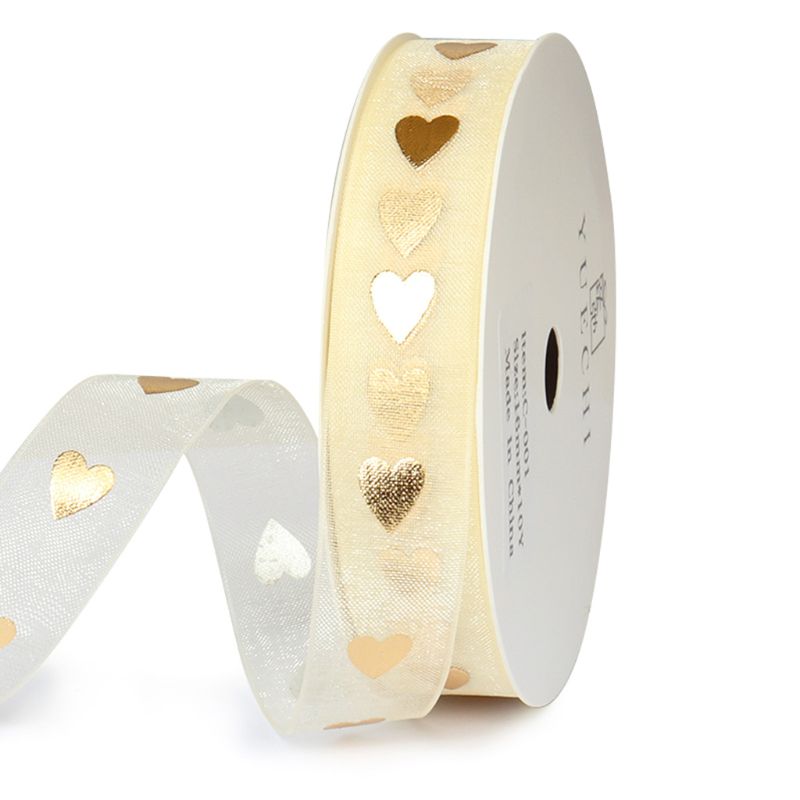 1 rol polyester lint diy strik knutsellinten kaart inpakken bloemen bloemgebonden verpakking taart bakken decoratie: A