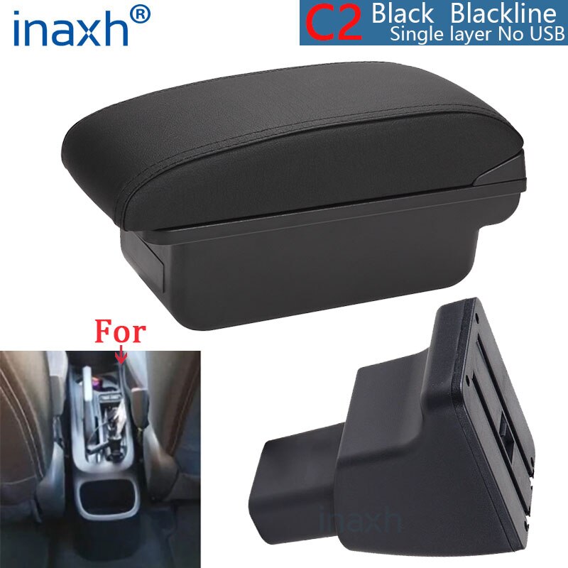 per Hyundai I10 Bracciolo per Hyundai I10 Scatola bracciolo per auto Dettagli parti interne Parti di Ammodernamento Scatola di immagazzinaggio Accessori auto: bianca