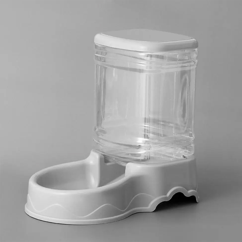 Fontaine d'eau en PP de 3,8 l, bol de boisson, mangeoire automatique pour animaux de compagnie, grand distributeur de nourriture pour chien et chat: green