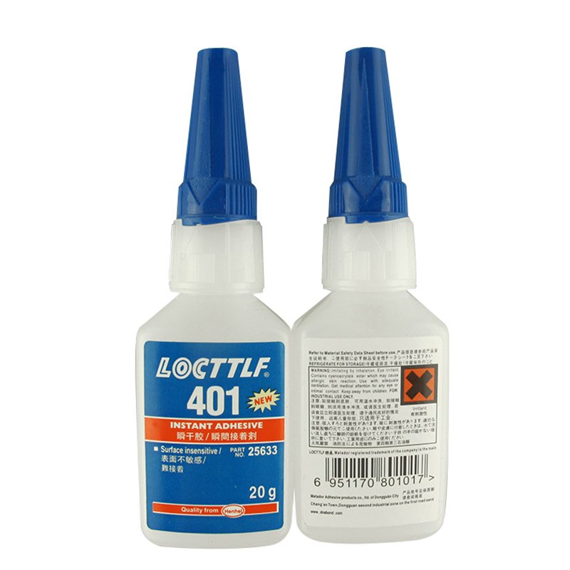 20G pegamento pegajoso de secado rápido pegamento Super Adhesivo Universal para Metal madera plástico MF