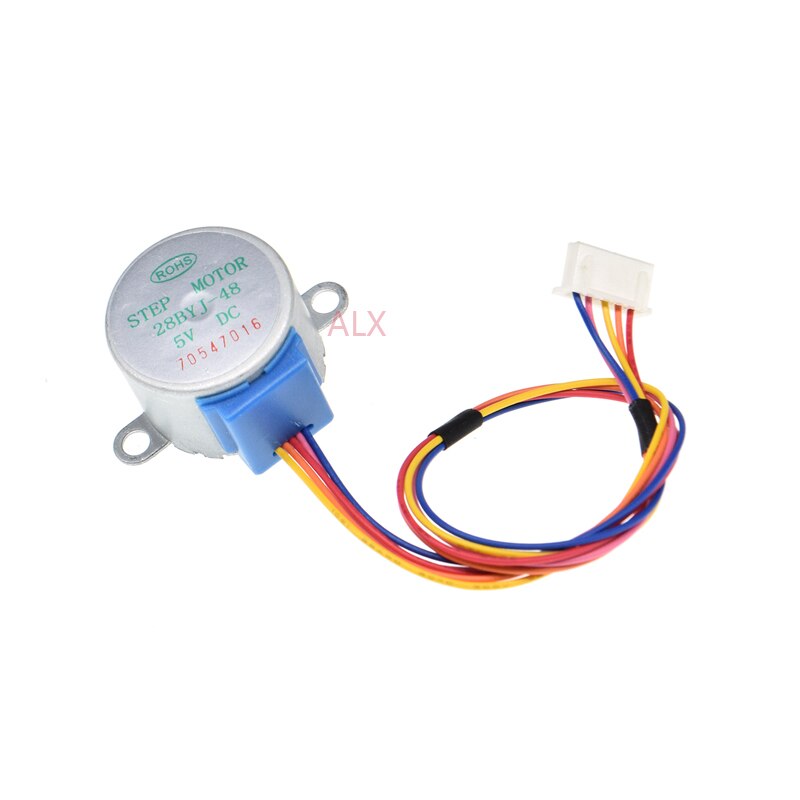 Motor paso a paso 28BYJ-48, para DC5V, 4 fases, reducción de Motor de paso, plomo 25cm para Arduino,Micro Mini Motor eléctrico de paso