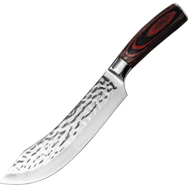Koch der Messer Edelstahl Boning Messer Berufs Küche Messer Handgemachte Fleisch Spalter Metzger Messer Küche Kochen Werkzeug: Koch Messer A