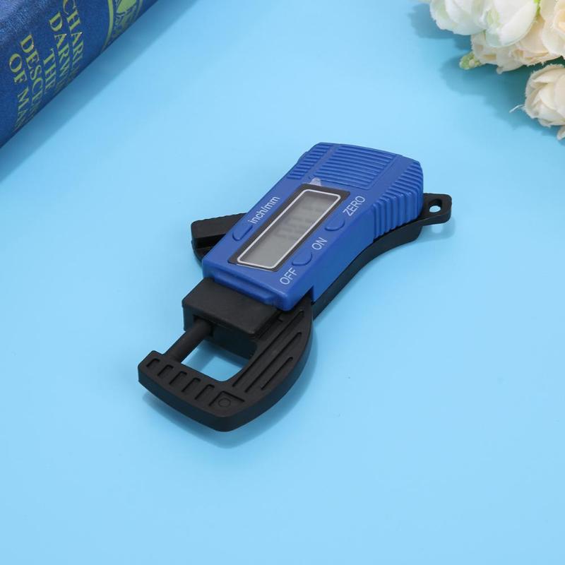 Portable Digital Thickness Gauge Thickness Meter Carbon Fiber Composite Width Measuring Instruments 1.5V 0-12.7 mm