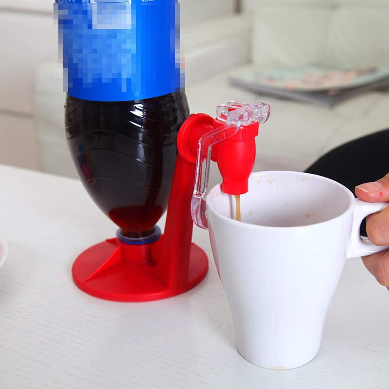 Dispensador de bebidas y refrescos, botella de Coca-Cola al revés, interruptor de máquina dispensadora de agua potable, dispositivo de agua para fiestas y bares en casa