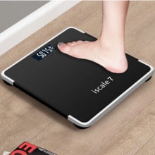 Electronic Weight Scales LED Digital Display Smart Body Fat Scale Floor Body Weighing Balance Household Bathroom Scale 180KG