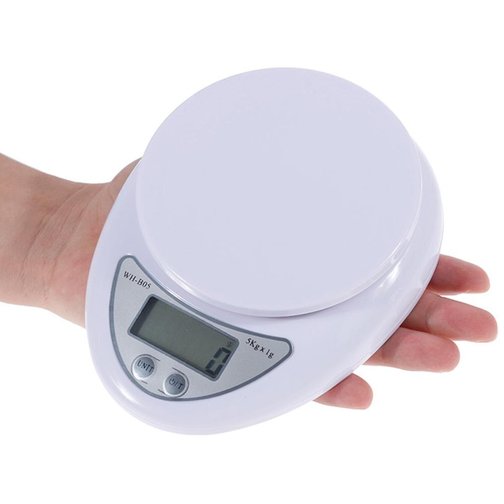 5kg/1g exakta köks digitala ledda elektroniska vågen kök restaurang mat vikt verktyg