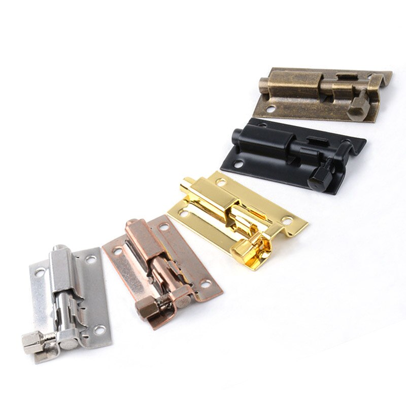 Verrou de porte en acier inoxydable, solide, coulissant, à loquet, agrafes, de 1.5/2/3/4 pouces, wzpi