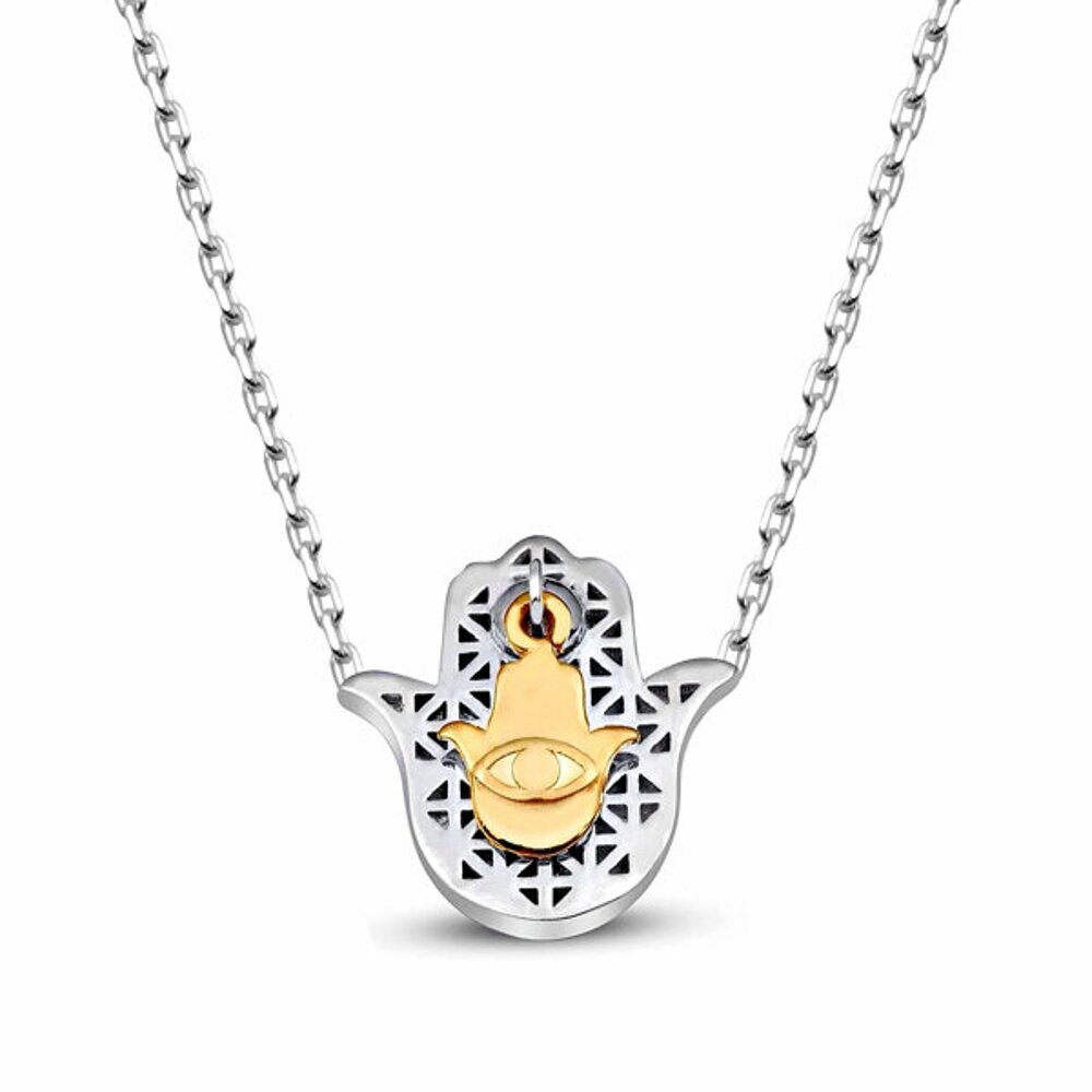 Collana a mano di Fatima dal design elegante