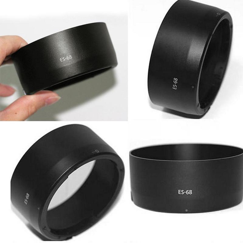 Vervangende es -68 zonnekap voor canon  ef 50mm f /1.8 bajonet lens met speciale vatting, omkeerbare stm zonnekap lens  c4 i 3