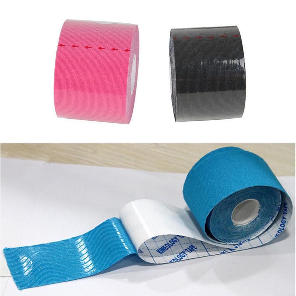 5M Kinesiologie Elastische Sport Wrap Tape Fysiotherapie Spier Ondersteuning Bandage