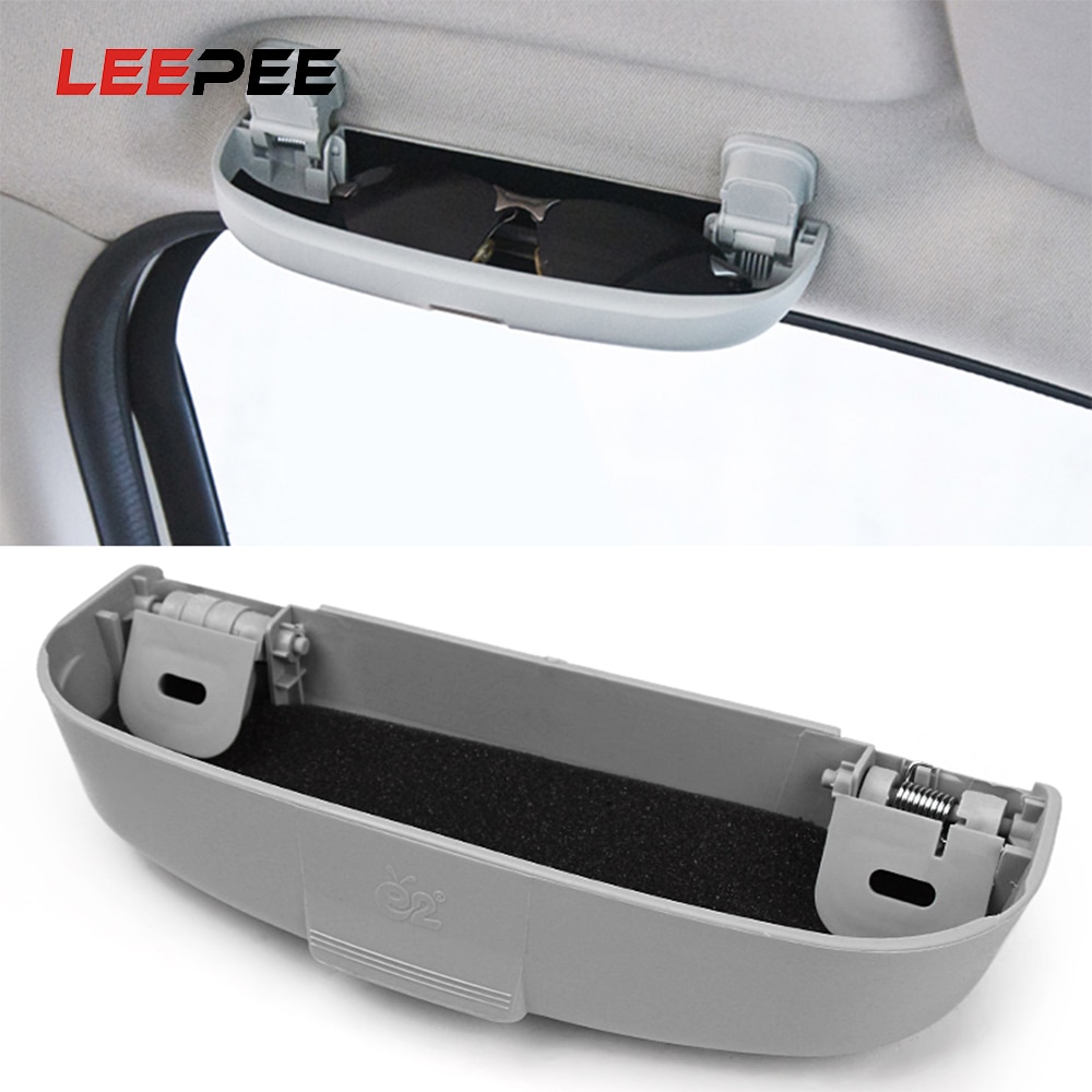 Leepee Auto Bril Case Voor Mitsubishi Pajero V73 Accessoires Galant Lioncel Asx Rvr Soveran Nuttig Auto Styling Houder Doos