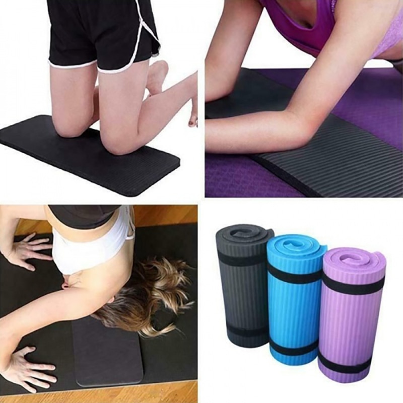 60 x 25 nbr yogamatta halkfri nbr pilates yogamattor hem hälsa träning fitness meditation pad gym träning fitness 5 färger