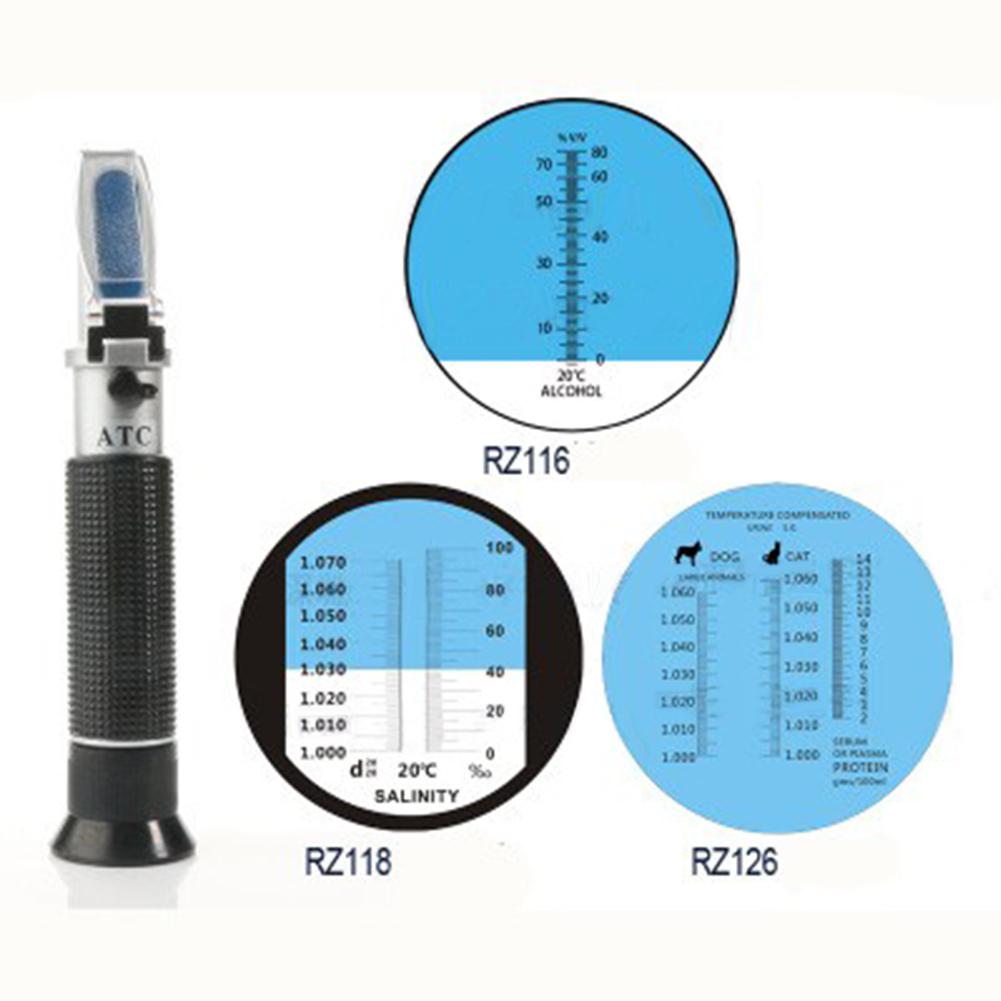 DishyKooker Tragbare Schnaps Meter / Salinometer / Haustier Urin Tester RZ116 118 126: Meerwasser