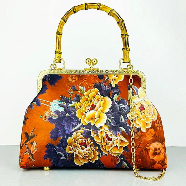 I più nuovi ricami fiori perline borse a tracolla a tracolla da donna borse a mano con chiusura a conchiglia Vintage ▾ borse da donna: donne borsa 4