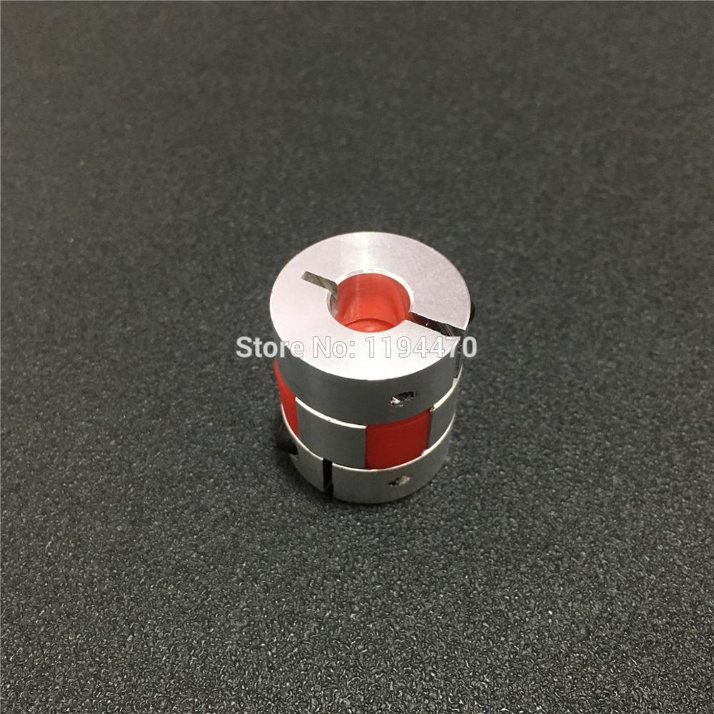 5 pces bf 4x12mm d25 l30 4mm a 12mm flexível ameixa acoplamento cnc motor deslizante eixo acoplador conector impressora 3d