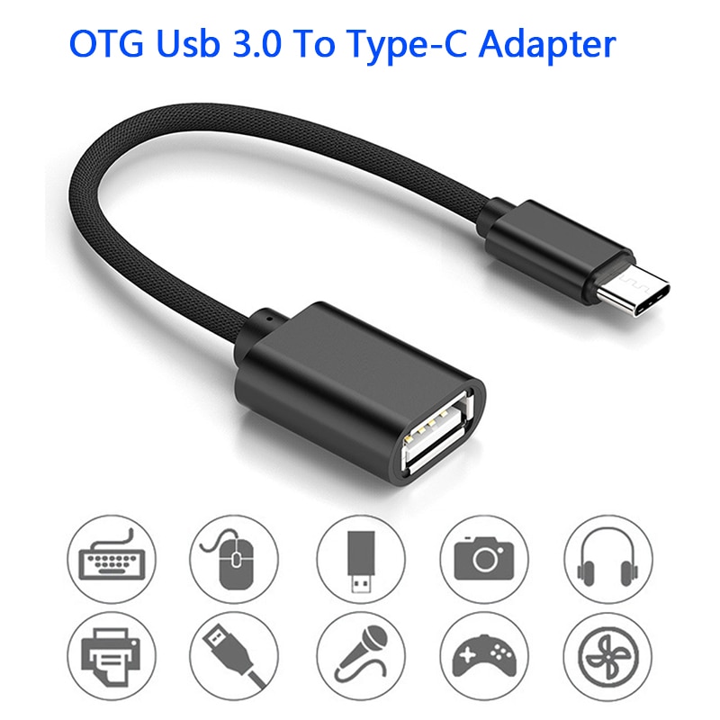 Tipo C OTG Cavo Adattatore per Samsung S10 S10 + Xiaomi Mi 9 Un plus. Android MacBook Mouse Gamepad Tablet PC di Tipo C OTG Cavi USB