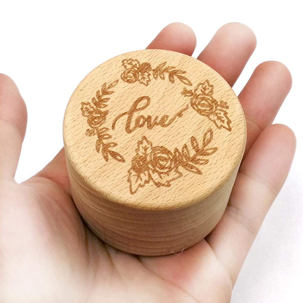 Tre forlovelsesring boks tre forlovelses bryllup ringe boks smykker oppbevaringsetui til giftering