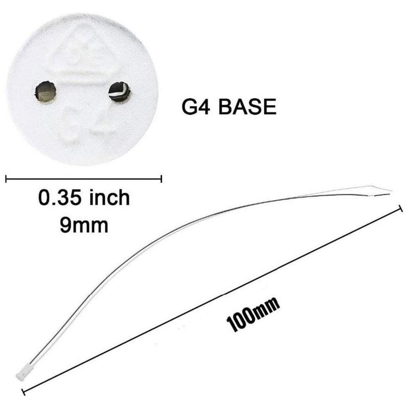 10pcs G4 Lamp Holder Socket Plug Special Ceramic G4 Hold Head Wire Connector For Lamp Holder Pottery And Porcelain Base Socket