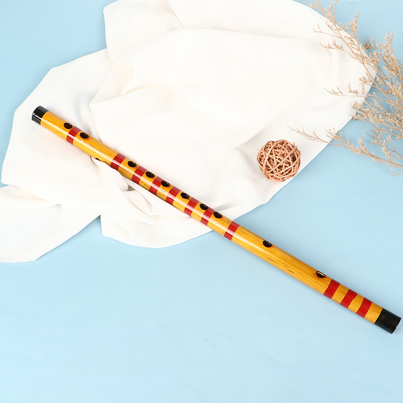 1Pc Flute Bamboo Musical Instrument Handmade for Beginner Students