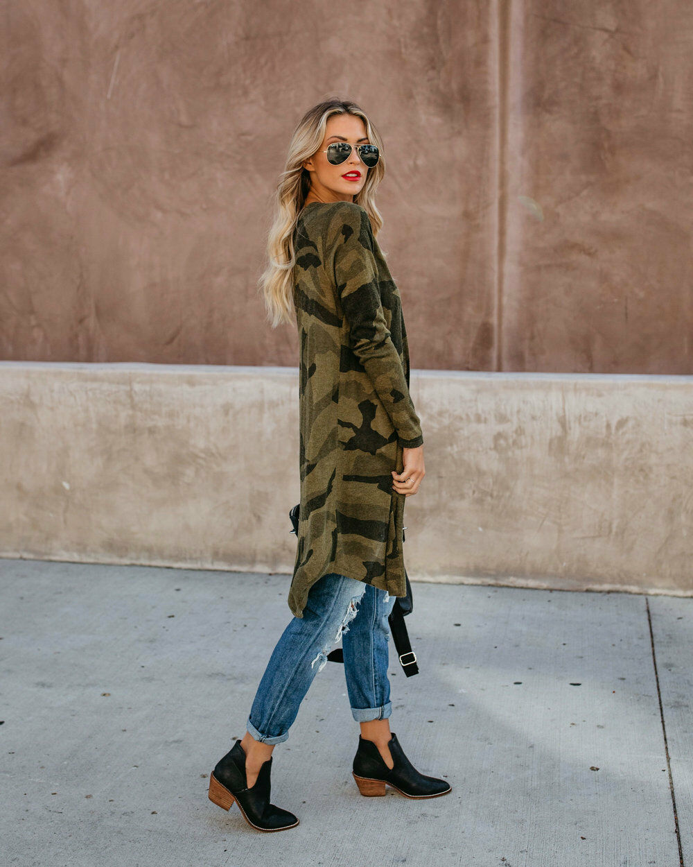automne femmes léopard imprimé Kimono Cardigan hauts manteau veste ouvert décontracté à manches longues chandails Streetwear