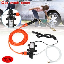 Portable 12V Car High Pressure Washer Water Pump Kit Jet Wash Cleaner Hose Van ​100W Washing Pump